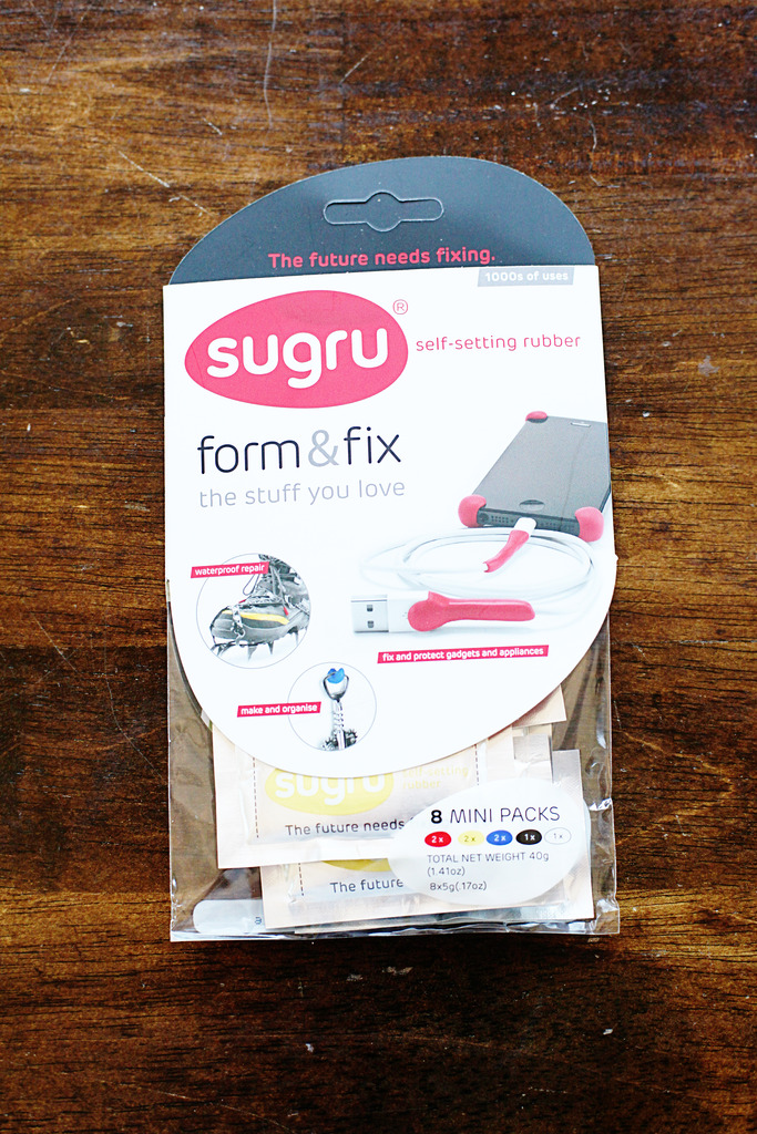 Sugru helps you repair and rejuvenate your stuff so you don't have