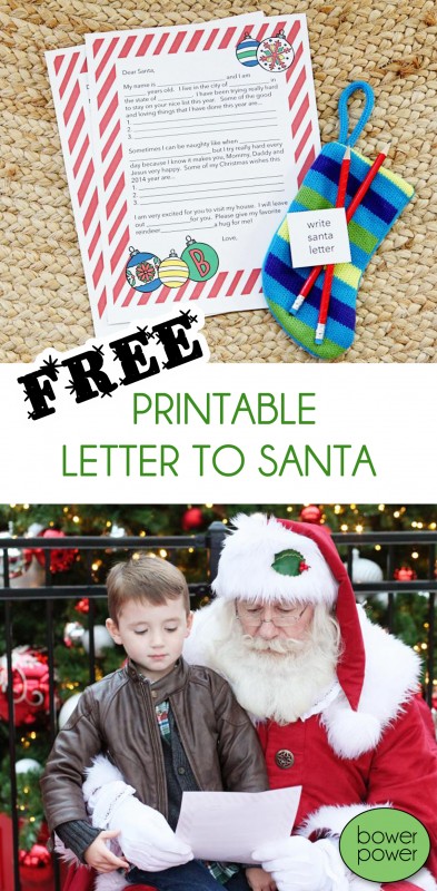 Two Christmas Printables - Bower Power