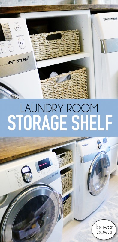 Laundry Room Storage - Bower Power