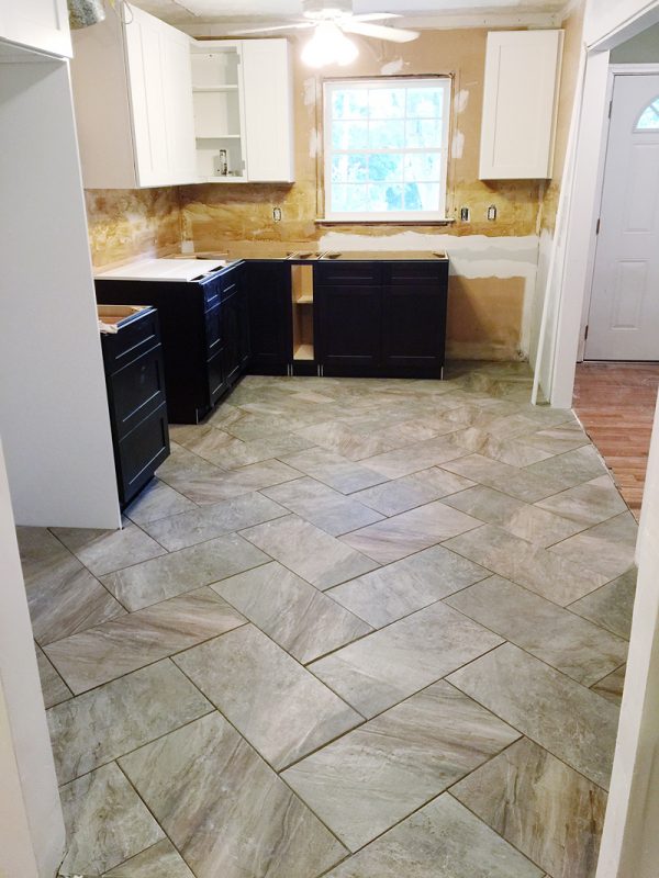 Tips to lay a Herringbone Pattern Tile - Bower Power