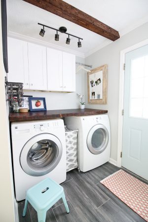 Pedraza Laundry Room Reveal - Bower Power