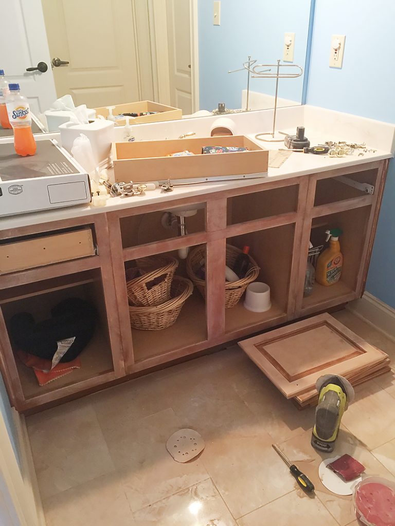 How To Refinish A Bathroom Vanity Bower Power   IMG 5598c 768x1024 