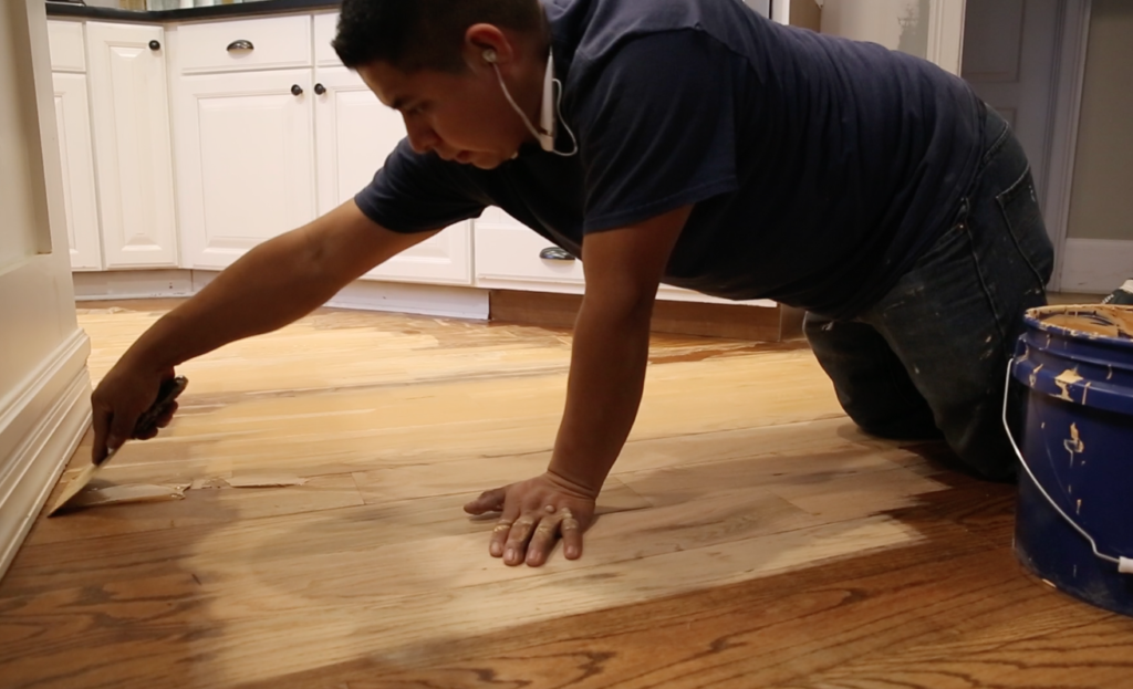 How We Refinished Our Hardwood Floors - Bower Power