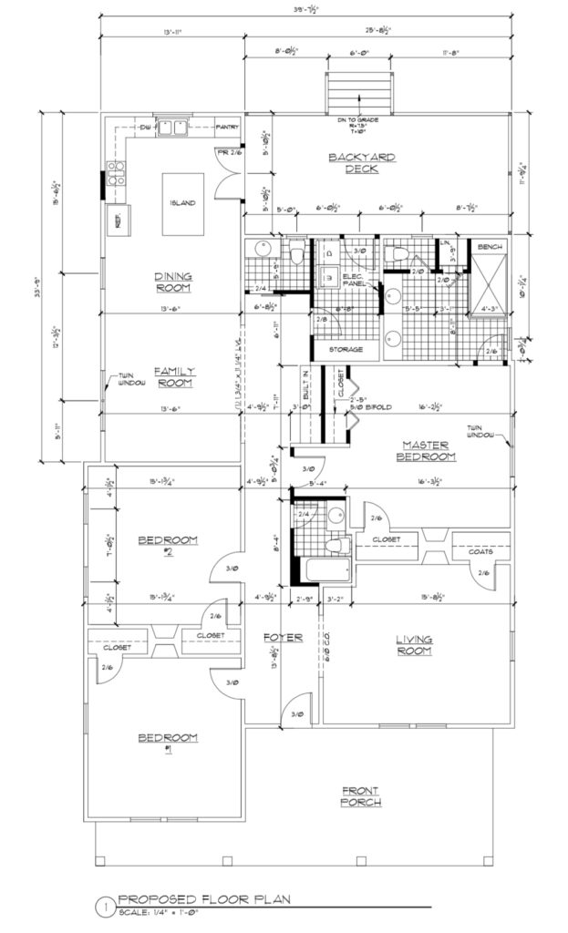 Monroe House Floor Plan - Bower Power