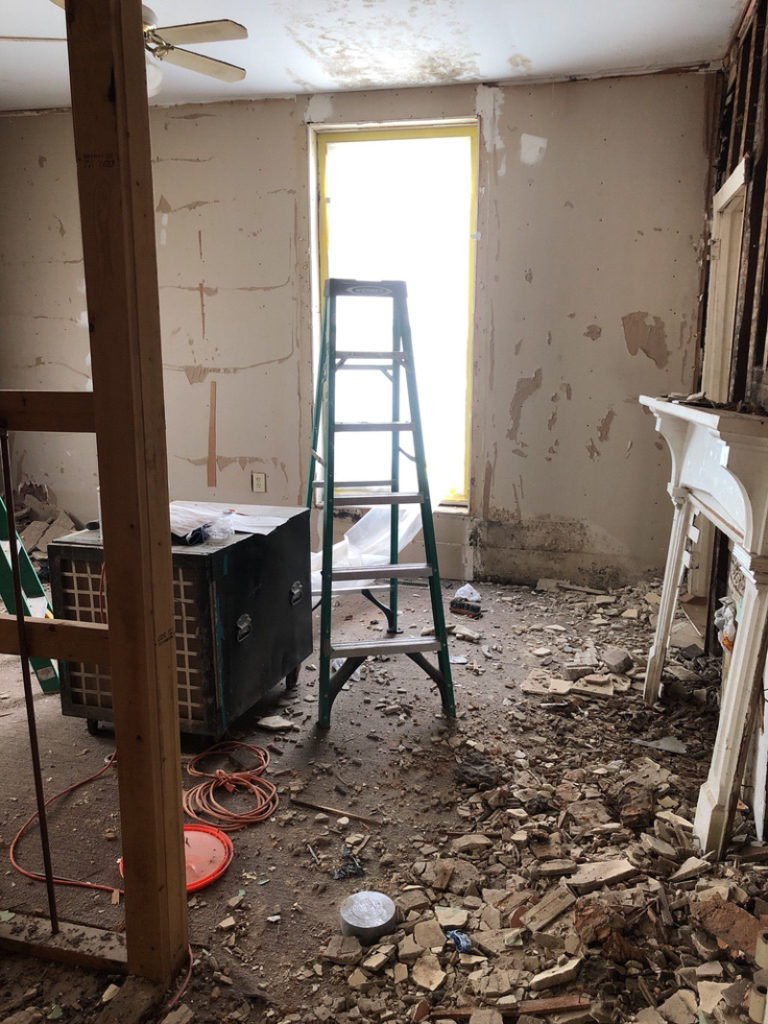 The Monroe House Demo - Mold, Asbestos and Lead - Bower Power